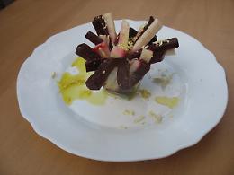 Insalata bicolore allo zenzero