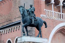 Padova, statua equestre del Gattamelata verrà sostituita con una copia