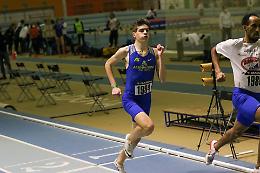 Atletica al Palaindoor titolo per Zangobbo nei 60