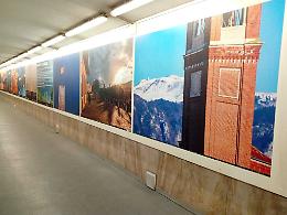 Bassano: sostituiti i manifesti del sottopasso