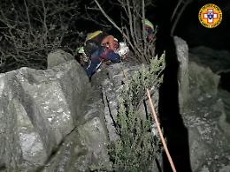 Recuperati due scalatori vicentini rimasti incrodati in parete a Rocca Pendice nel Padovano