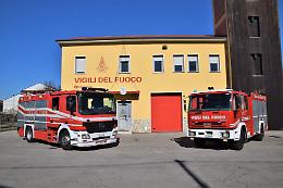 Ai vigili del fuoco di Mirano un nuovo automezzo