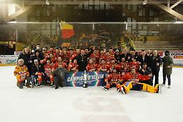Hockey ghiaccio, Migross Asiago campione d’Italia