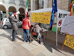 Vicenza, ennesima protesta per il cantiere-lumaca della bretella dell'Albera: va avanti dell'1% al mese