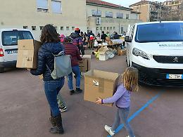 Vicenza, al centro di S. Giuseppe raccolti 400 quintali di aiuti. Partito il quarto camion per l'Ucraina