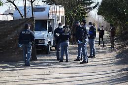 Controlli delle forze dell'ordine agli ex Magazzini generali di Vicenza e al campo nomadi di Sandrigo