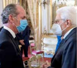 Mattarella bis, Zaia: “Dal Presidente bel segnale sull’autonomia: dobbiamo chiudere questa partita”