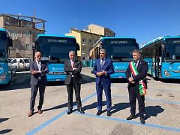 Arriva Veneto: presentati a Chioggia i nuovi autobus a biometano