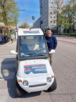 Padova. Una sede elettorale mobile per il candidato sindaco di Torna Padova