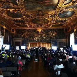 Palazzo Ducale, ieri la IV edizione della cerimonia "Premio San Marco"