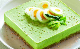 Cheesecake agli asparagi
