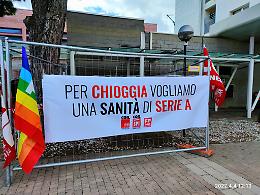 Sanità: presidi davanti all’ospedale di Chioggia, più sicurezza per il personale sanitario