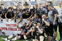 Rugby Top 10. Il Petrarca vince la coppa Italia