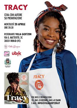 La vincitrice di Masterchef Tracy presenta a Dolo il suo libro