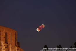 Luna Rossa 2022: nella notte l’eclissi totale