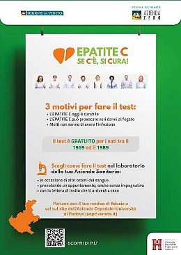 Padova. Il nuovo progetto di screening per l'epatite C