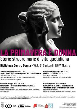Venezia, Biblioteca Centro Donna: dal 12 maggio gli appuntamenti