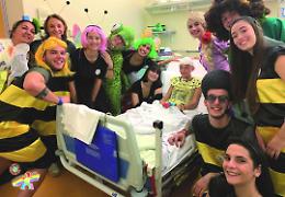 Padova, associazione Puzzle: "Portiamo un sorriso tra i giovanissimi pazienti di chirurgia pediatrica"