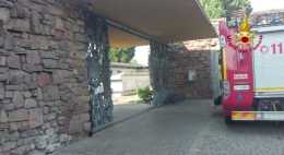 Vicenza, esplosione all'impianto dei fumi al forno crematorio del cimitero