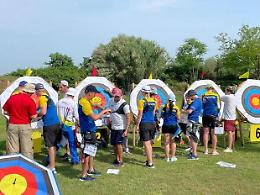 La Nazionale Olimpica Ucraina di tiro con l’arco a Lido di Venezia per una gara a 72 frecce