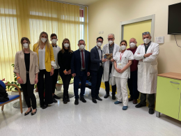 Chioggia: il Leo Club dona un tablet di ultima generazione al reparto di Medicina dell’Ospedale