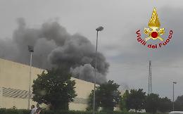 Villaverla, incendio in un'azienda: nessuna persona è rimasta ferita