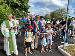 Padova Sud, inaugurato il collegamento ciclabile di Mandriola