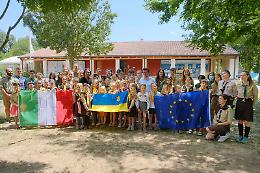 Padova in aiuto degli scout ucraini. Trentacinque bambini ospiti al Parco Fenice