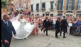 Federica Pellegrini e Matteo Giunta sposi a Venezia