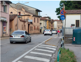 Vicenza, pericoloso viale Trento per pedoni e ciclisti specie tra Missioni estere ed ex Baronio