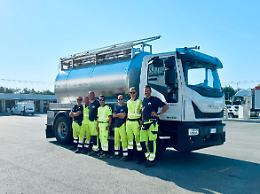Acque del Chiampo acquista una nuova autobotte per far fronte alla siccità