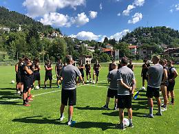 Calcio D, il Mestre in ritiro al fresco di Pieve di Cadore