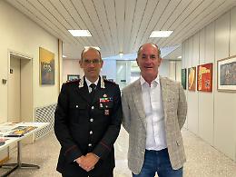 Treviso, Zaia ha incontrato il nuovo comandante dei Carabinieri Massimo Ribaudo
