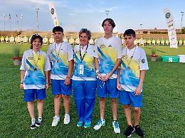 Gli allievi Arcieri Balestrieri di Spinea campioni d’Italia