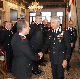 Treviso, accolto il comandante della legione Carabinieri “Veneto”