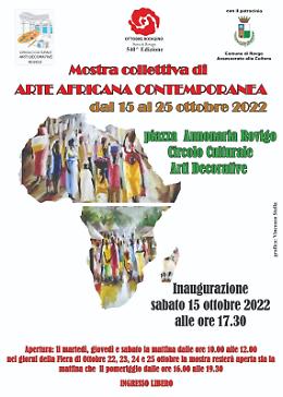 Ottobre Rodigino, al via la mostra sull'arte africana