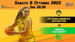 Basket B Woman, Fila San Martino ospita il Thermal. Ingresso gratuito
