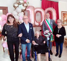 Rottanova festeggia i 100 anni della signora Ines