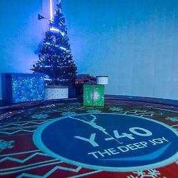 Montegrotto Terme, un albero di Natale a 42 metri di profondità