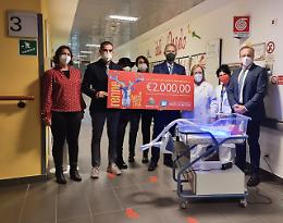 Venezia, una coperta di luce per i neonati dell'Ospedale dell'Angelo