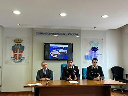 Padova, il bilancio e l’attività dei carabinieri nel 2022