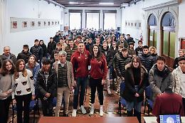 Basket, la Reyer Venezia ha incontrato gli studenti del Cavanis