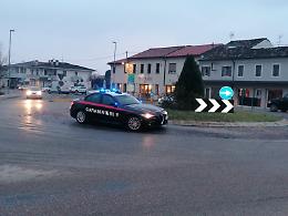 Ciclista cade a terra a Colle Umberto: trauma facciale ed escoriazioni multiple