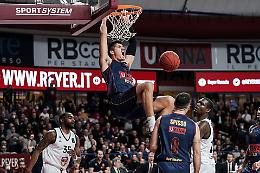 Basket Eurocup, Reyer Venezia batte Cluj: 95-90
