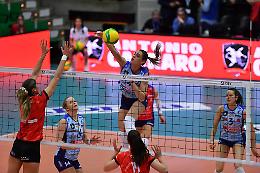Volley Champions, l’Imoco Conegliano batte 3-0 le francesi del Mulhouse