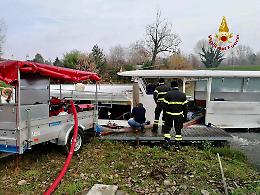 Padova, imbarcazione in golena San Massimo rischia di affondare