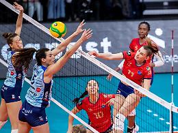 Volley Champions, l’Imoco vince a Budapest: 3-1