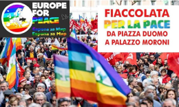Padova, fiaccolata per la Pace a un anno dalla guerra in Ucraina