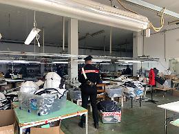 Lavoro in nero in un laboratorio tessile di San Martino di Venezze, titolare denunciato dopo quasi 6 mesi di indagini