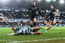 Rugby championship Treviso espugna Ospreys: 21-20